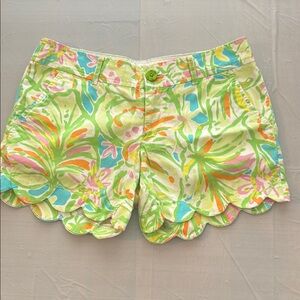 Lilly Pulitzer Buttercup Shorts in Elephant Ear Size 2
